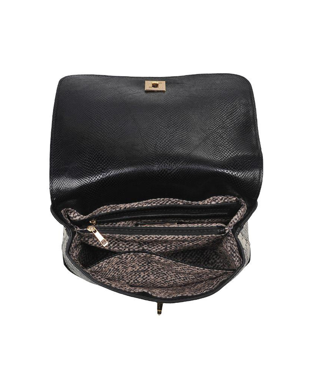 Urban Expressions Alexa Snakeskin Crossbody Bag